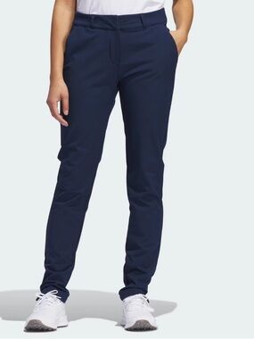 NWT Adidas Women Golf Slim Fit Tapered Leg Pintuck Pants Size M